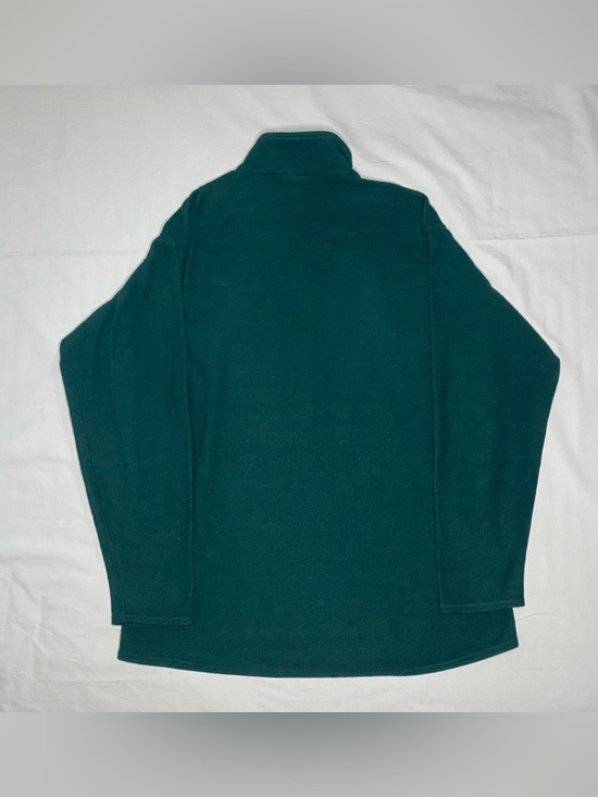 VTG Patagonia Capilene 1/4 Zip Fleece Pullover Mens XL Made in USA Teal Green - Picture 4 of 5